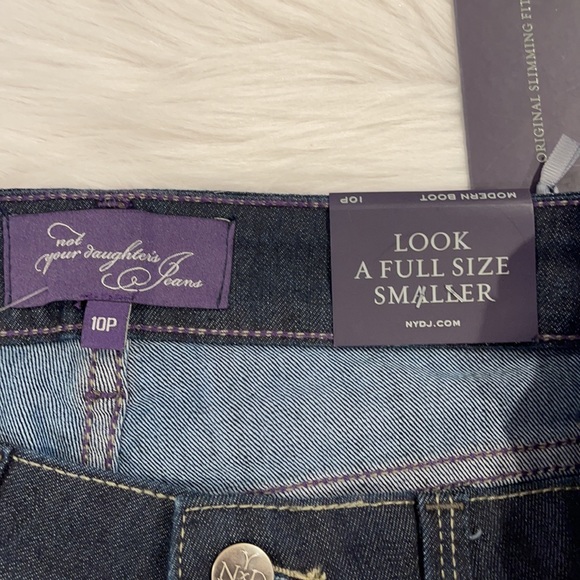 Leggings NYDJ (Not Your Daughters Jeans) Samantha Slim Couleur Bordeaux - Taille 6P - Neuf Avec étiquettes